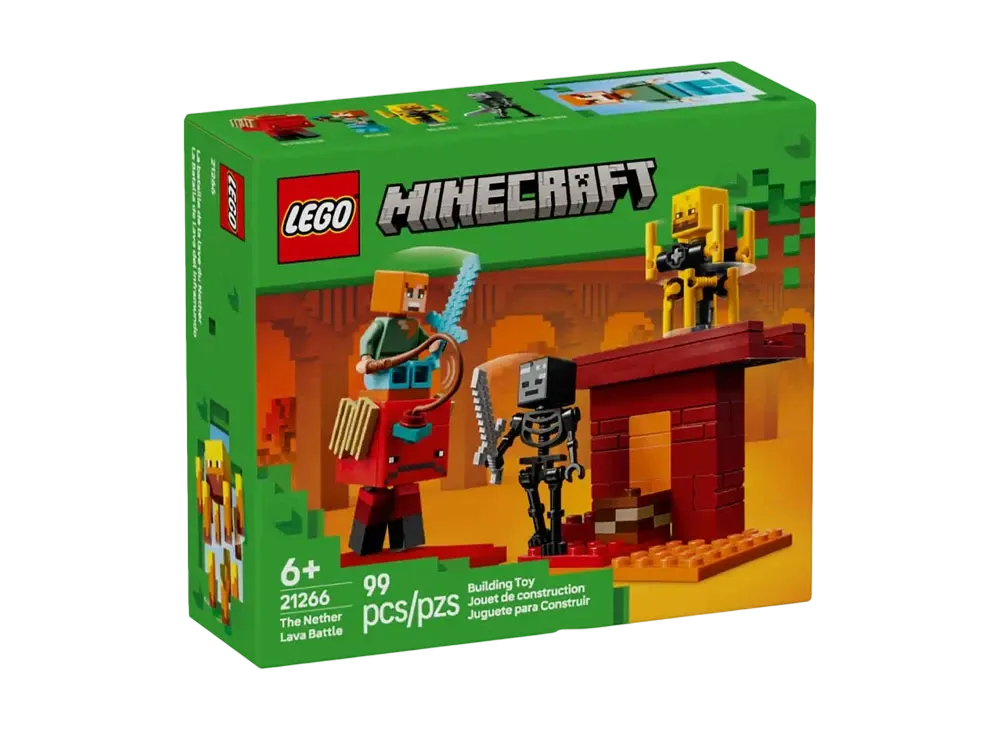 LEGO MINECRAFT "The Nether Lava Battle" [21266]