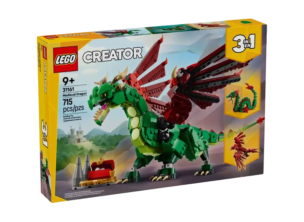LEGO CREATOR 3IN1 "Medieval Dragon" [31161]