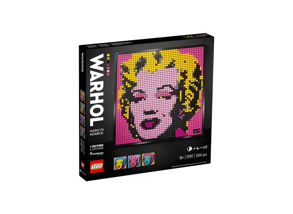 LEGO ART "Andy Warhol's Marilyn Monroe" [31197]