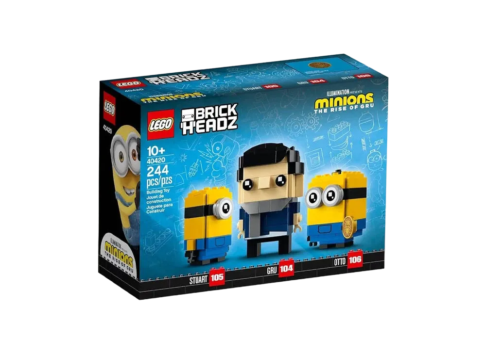 LEGO BRICKHEADS "Gru, Stuart & Otto" [40420]
