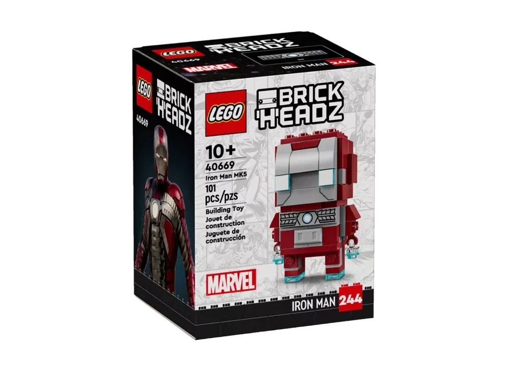LEGO BRICKHEADS "Iron Man Mark 5" [40669]