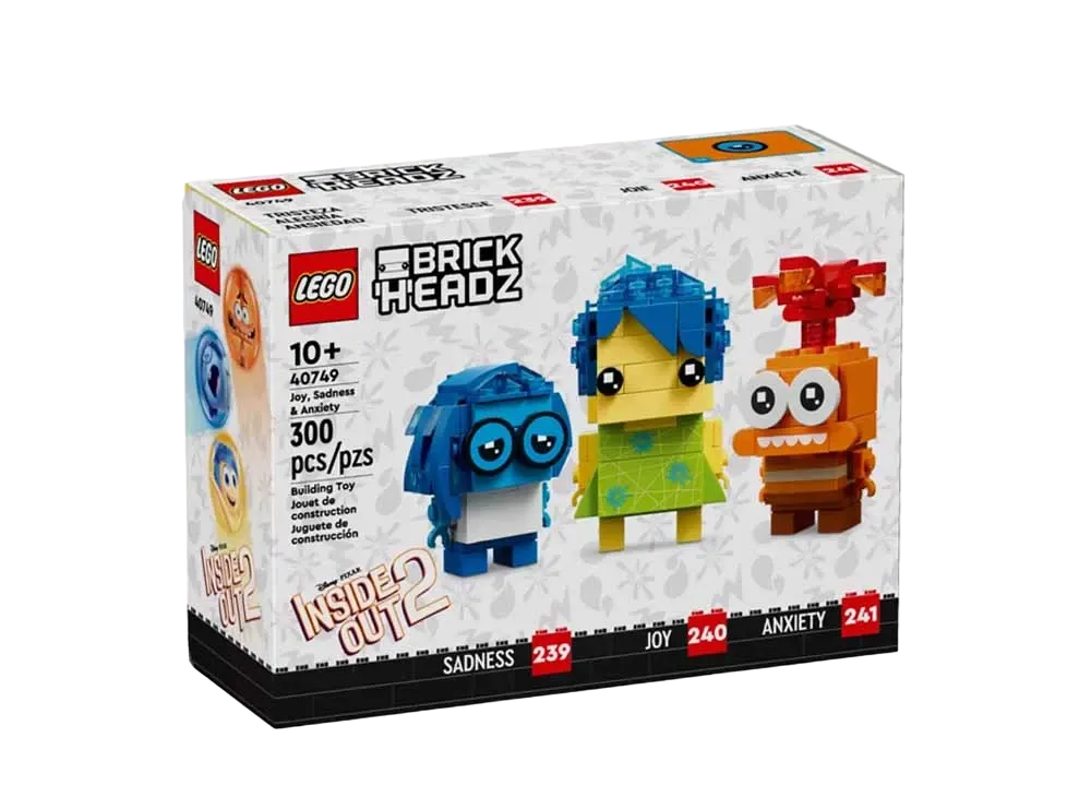 LEGO BRICKHEADS "Joy, Sadness & Anxiety" [40749]