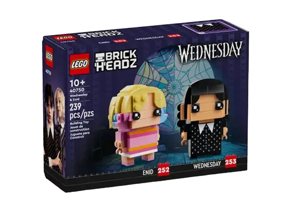 LEGO BRICKHEADS "Wednesday & Enid" [40750]