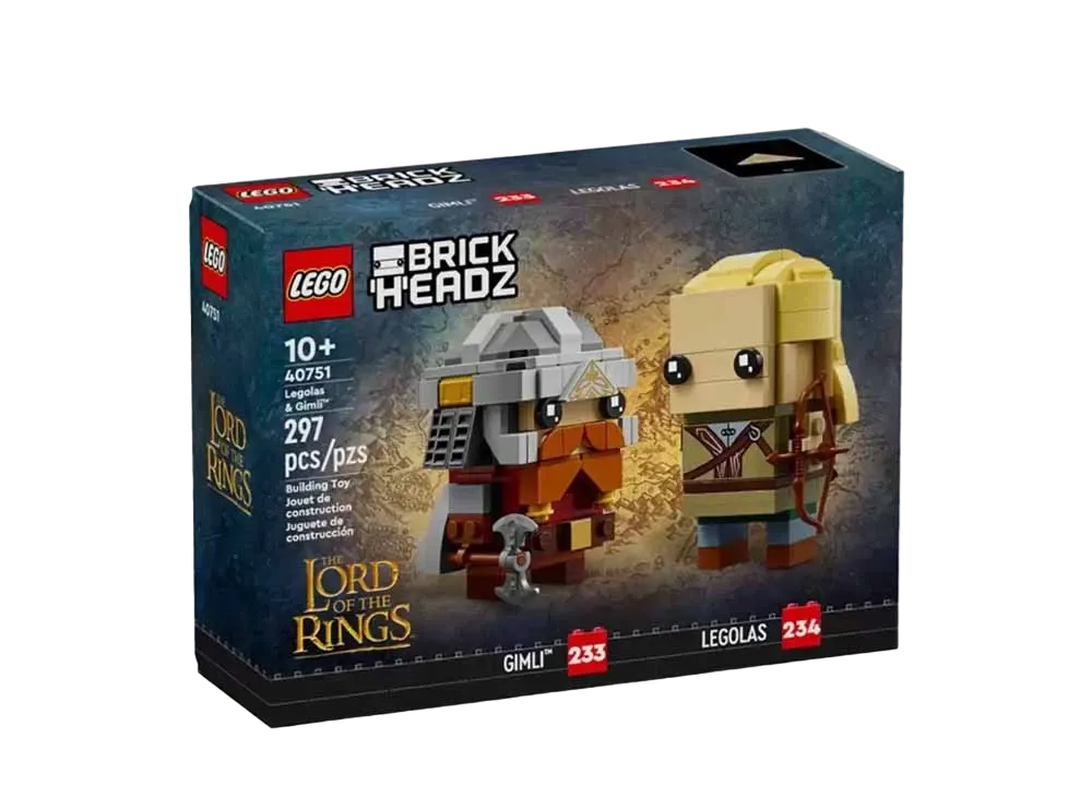 LEGO BRICKHEADS "Legolas & Gimli" [40751]