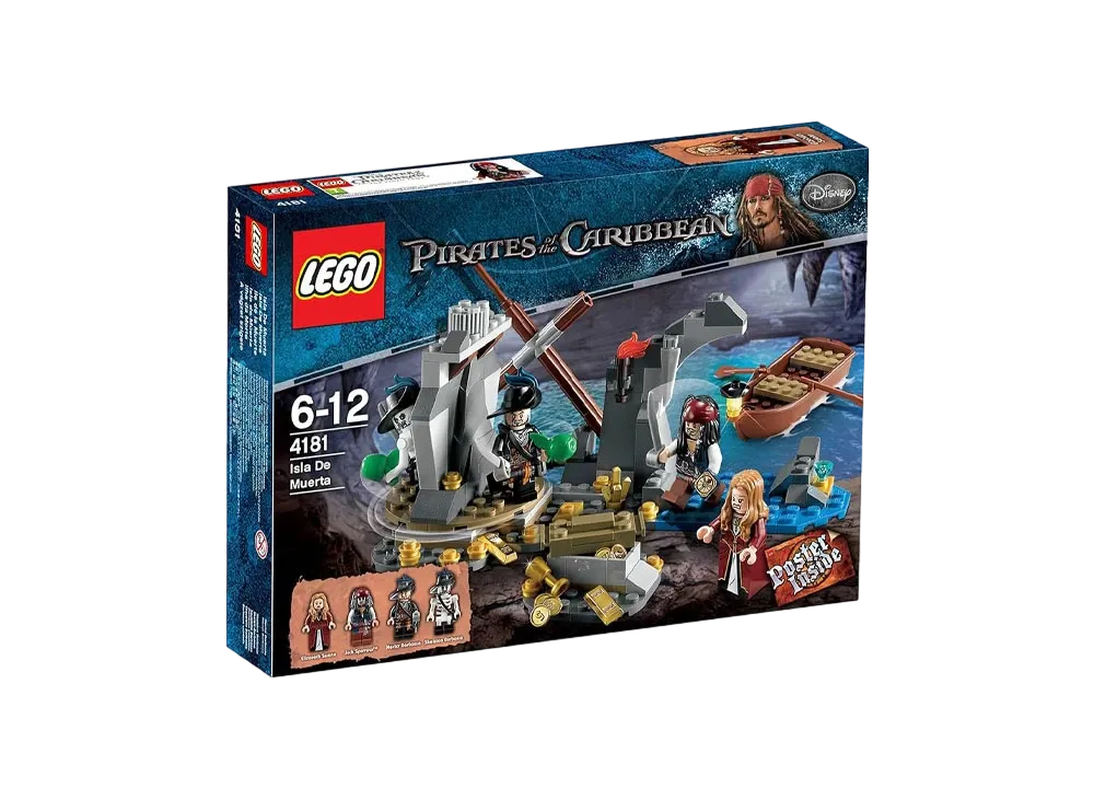 LEGO PIRATES of the CARIBBEAN "Isla De la Muerta" [4181]