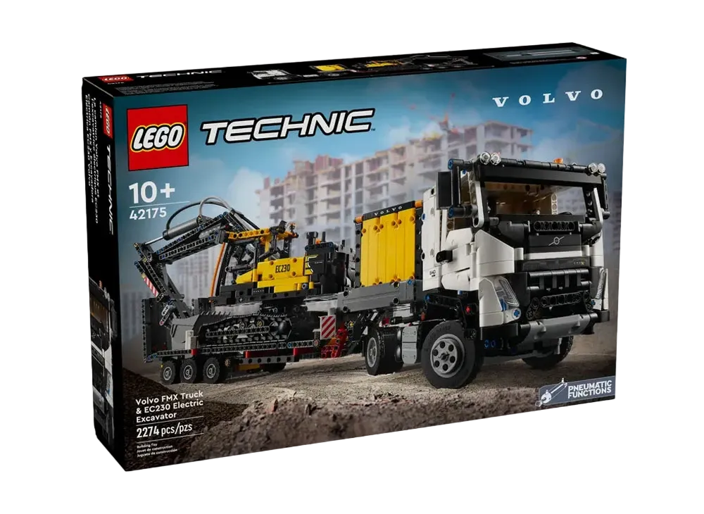 LEGO TECHNIC "Volvo FMX Truck & EC230 Electric Excavator" [42175]