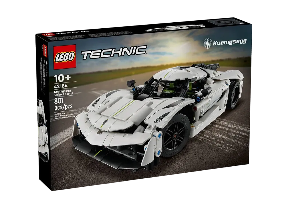LEGO TECHNIC "Koenigsegg Jesko Absolut White Hypercar" [42184]