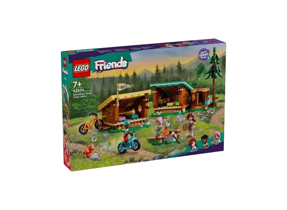 LEGO Friends "Adventure Camp Cozy Cabins" [42624]