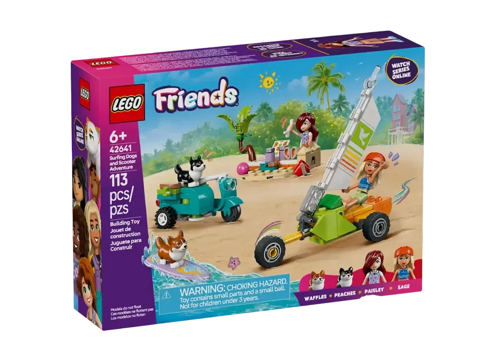 LEGO Friends "Surfing Dogs and Scooter Adventure" [42641]