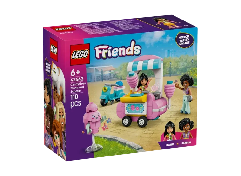 LEGO Friends "Cotton Candy Stand and Scooter" [42643]