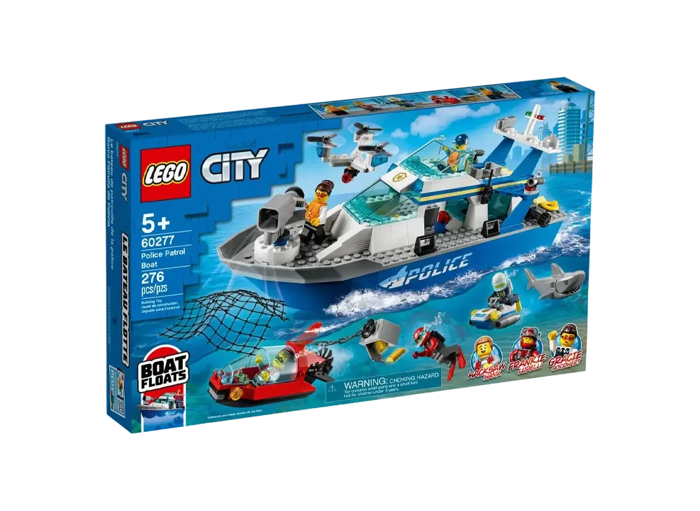 LEGO CITY "Police Patrol Boat" [60277]