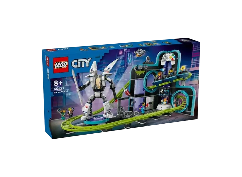 LEGO CITY "Robot World Roller-Coaster Park" [60421]