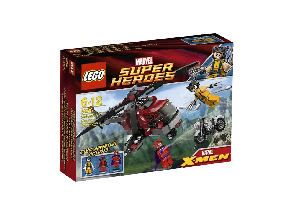 LEGO MARVEL "Wolverine's Chopper Showdown" [6866]