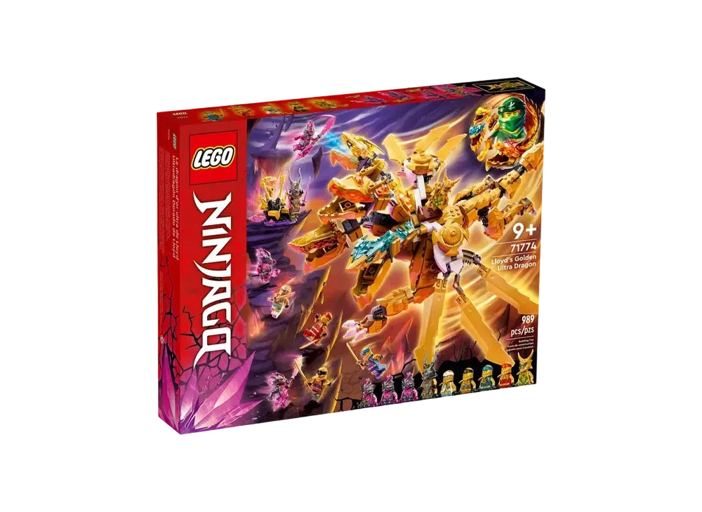 LEGO NINJAGO "Lloyd's Golden Ultra Dragon" [71774]
