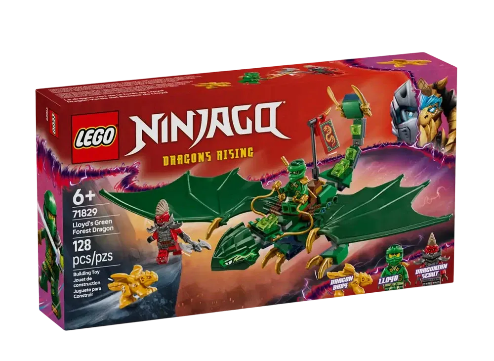LEGO NINJAGO "Lloyd's Green Forest Dragon" [71829]