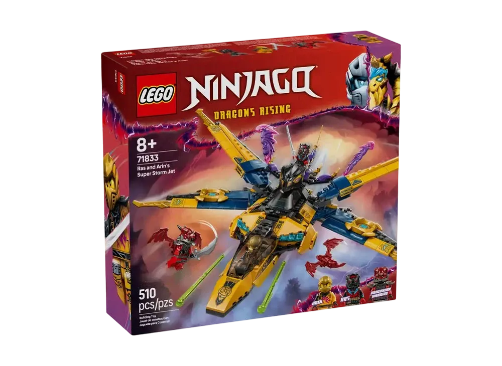 LEGO NINJAGO "Ras and Arin's Super Storm Jet" [71833]