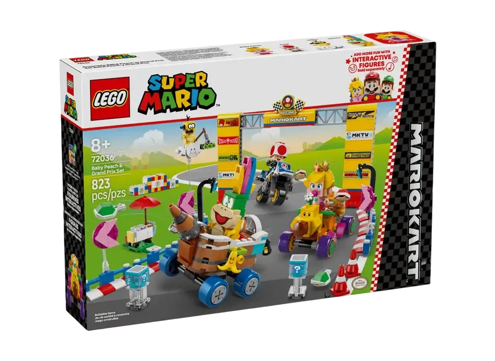 LEGO SUPER MARIO "Mario Kart - Baby Peach & Grand Prix Set" [72036]