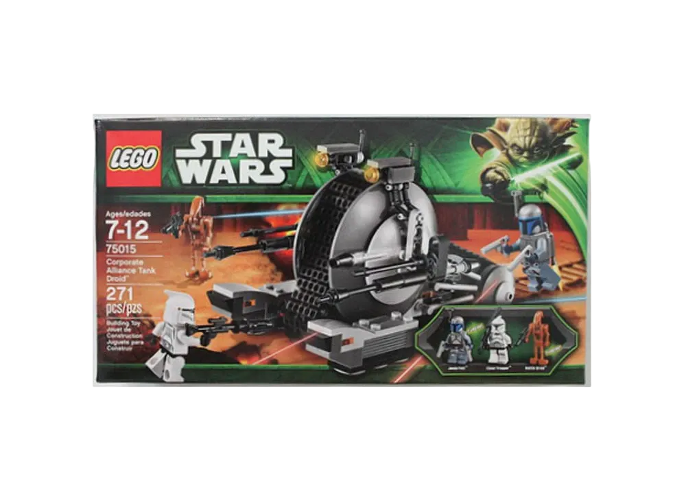 LEGO STAR WARS "Corporate Alliance Tank Droid" [75015]