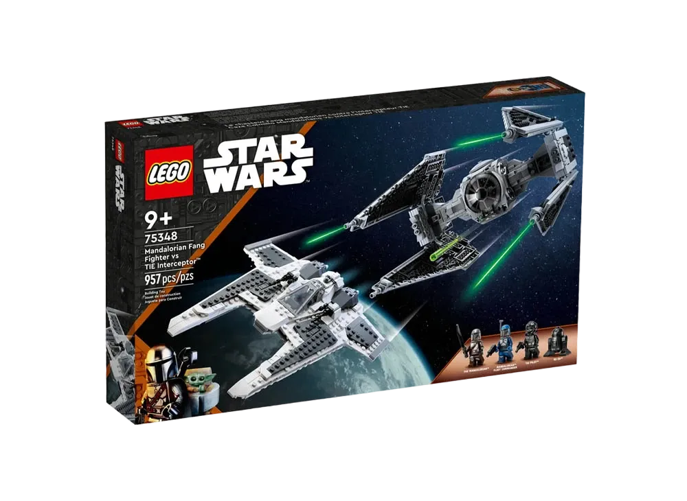 LEGO STAR WARS "Mandalorian Fang Fighter vs. TIE Interceptor" [75348]