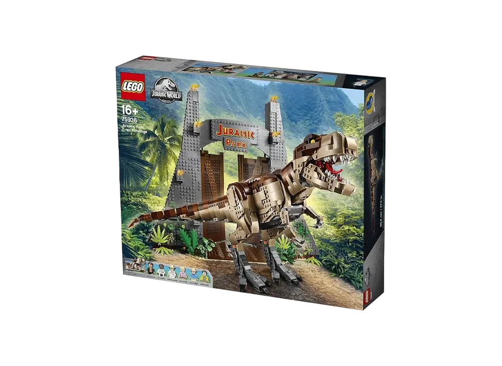 LEGO JURASSIC WORLD "Jurassic Park: T. rex Rampage" [75936]