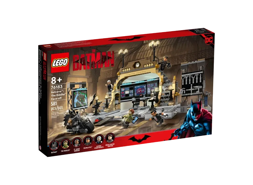 LEGO DC "Batcave: The Riddler Face-off, batman" [76183]