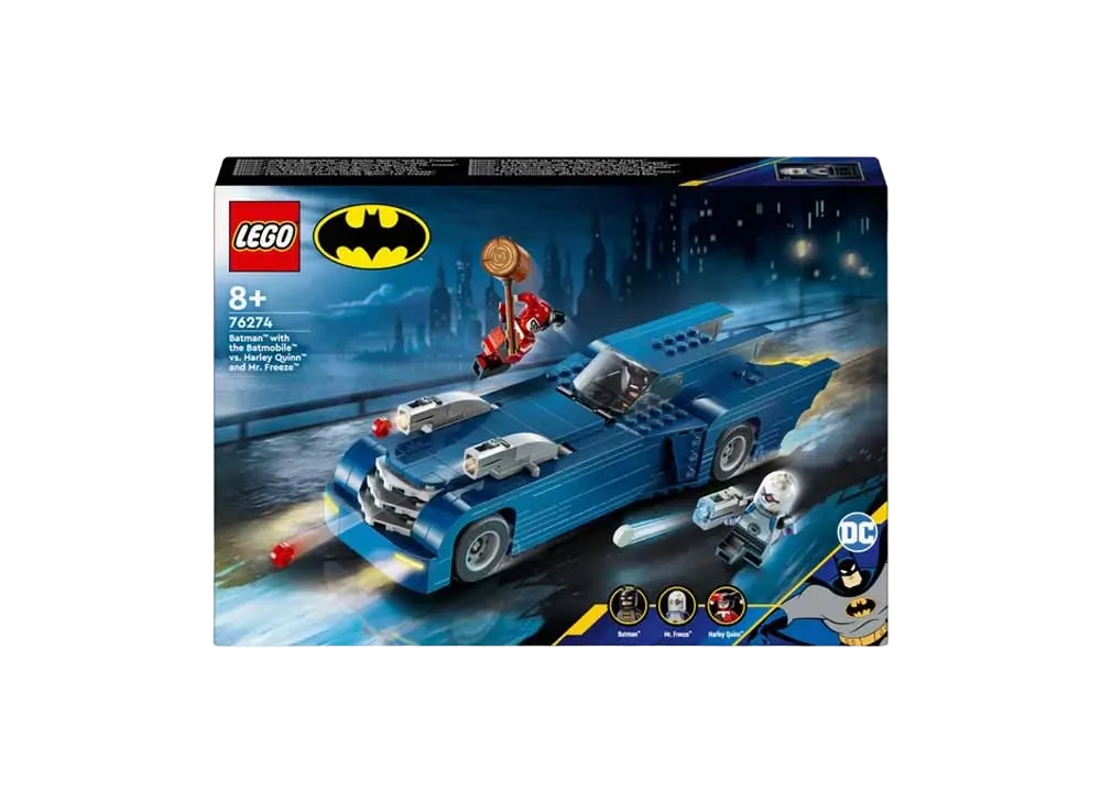 LEGO DC "Batman with the Batmobile vs. Harley Quinn and Mr. Freeze" [76274]
