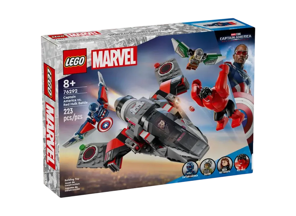 LEGO MARVEL "Captain America vs. Red Hulk Battle" [76292]