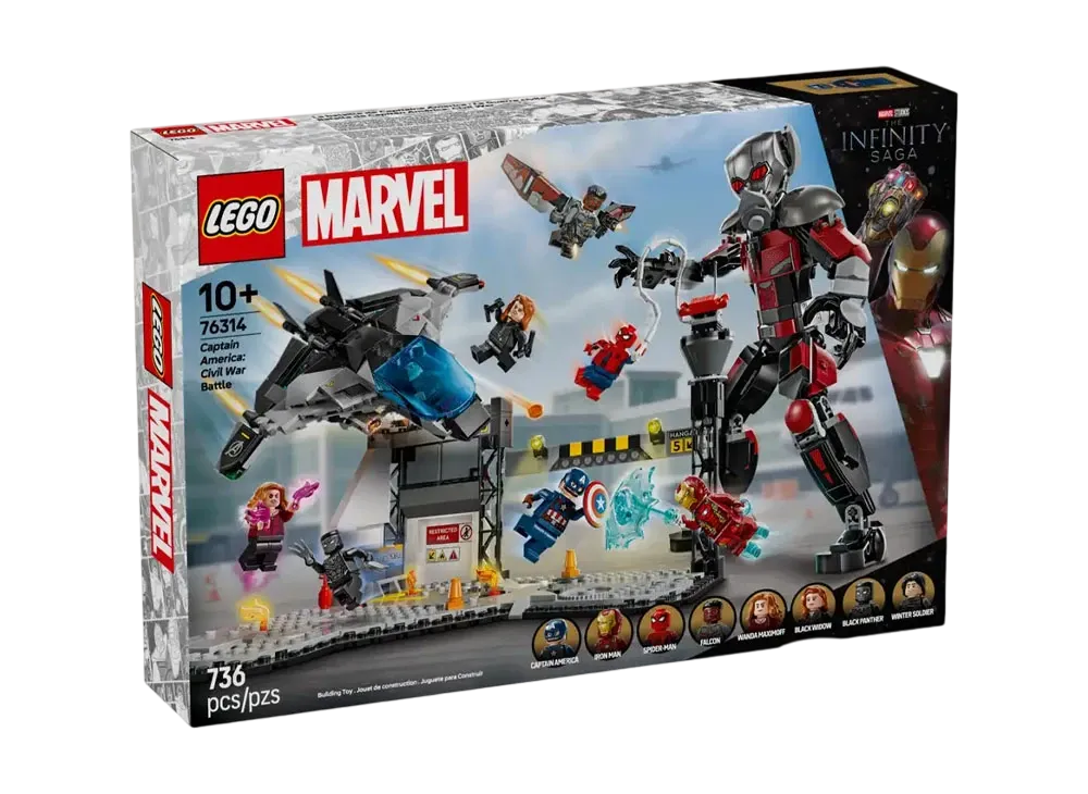 LEGO MARVEL "Captain America: Civil War Action Battle" [76314]