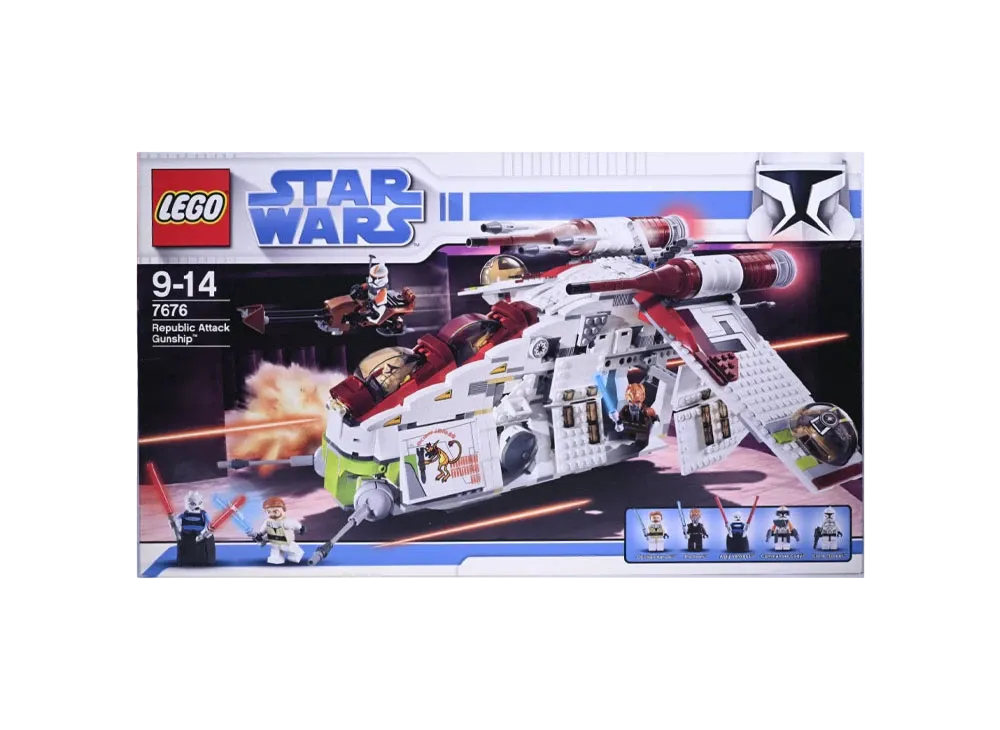 LEGO STAR WARS "Republic Attack Gunship" [7676]