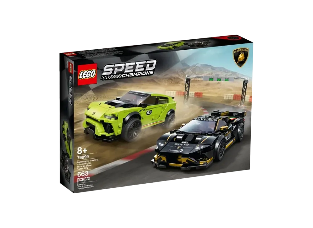 LEGO SPEED CHAMPIONS "Lamborghini Urus ST-X & Lamborghini Huracan Super Trofeo EVO" [76899]