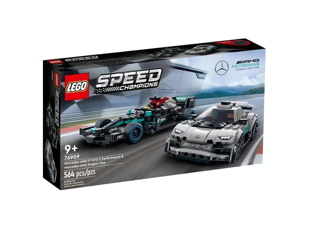 LEGO SPEED CHAMPIONS "Mercedes-AMG F1 W12 E Performance & Mercedes-AMG Project One" [76909]