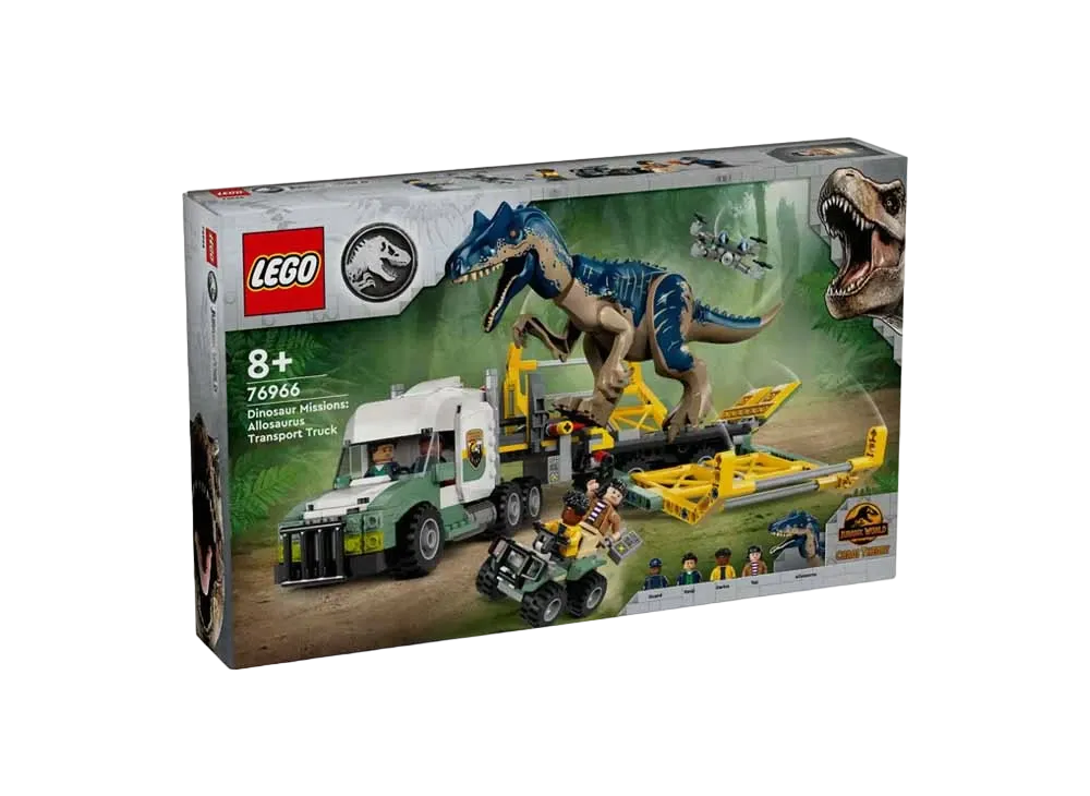 LEGO ジュラシック・ワールド "きょうりゅうミッション：アロサウルスを運び出せ！" [76966]