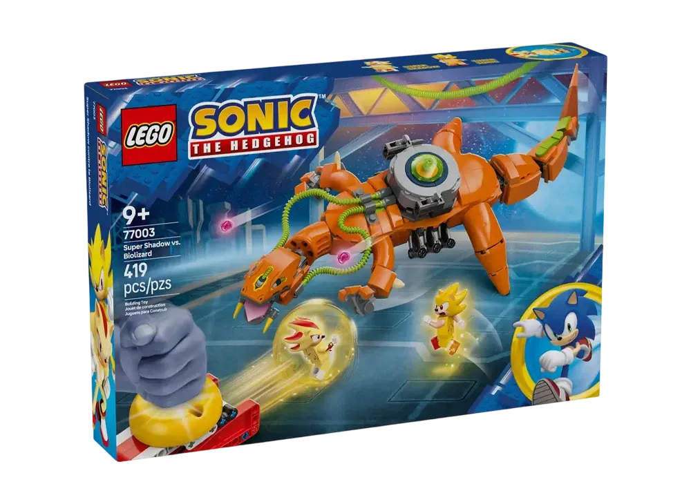 LEGO SONIC THE HEDGEHOG "Super Shadow vs. Biolizard" [77003]
