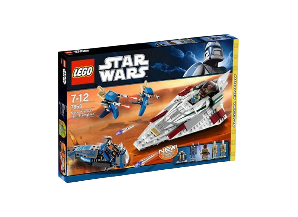 LEGO STAR WARS "Mace Windu's Jedi Starfighter" [7868]