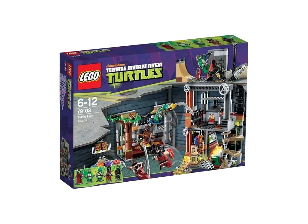 LEGO NINJA TURTLES "Turtle Lair Attack" [79103]