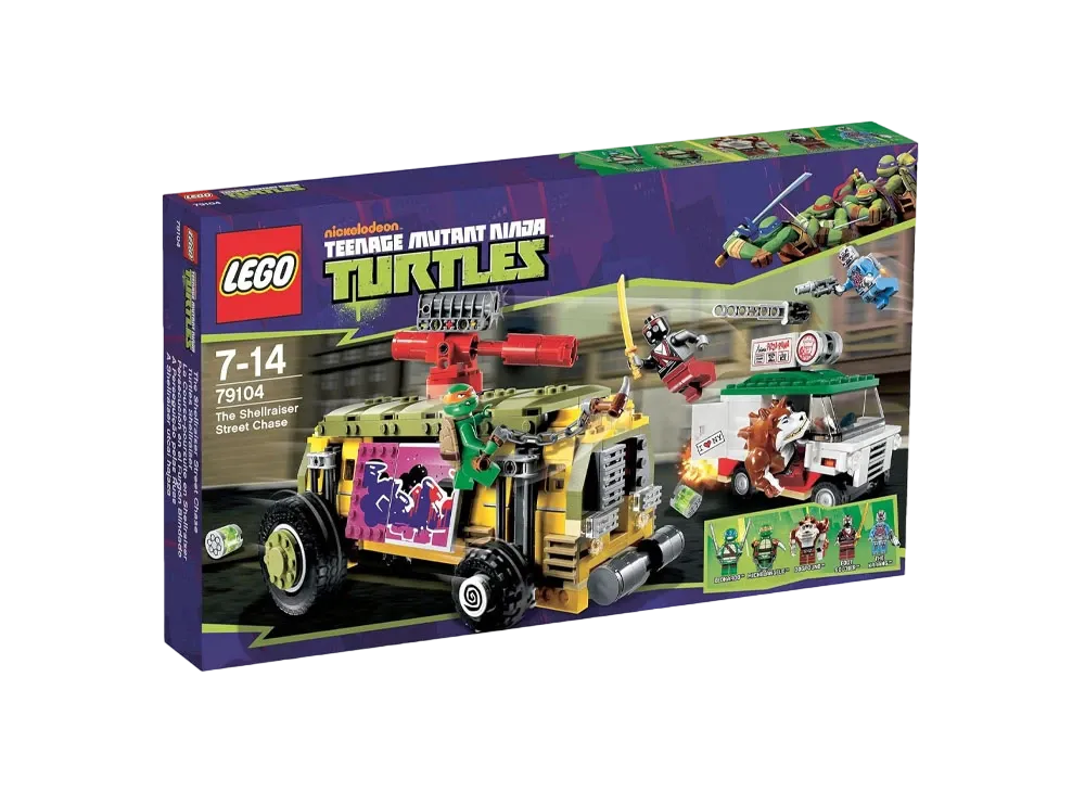 LEGO NINJA TURTLES "The Shellraiser Street Chase" [79104]