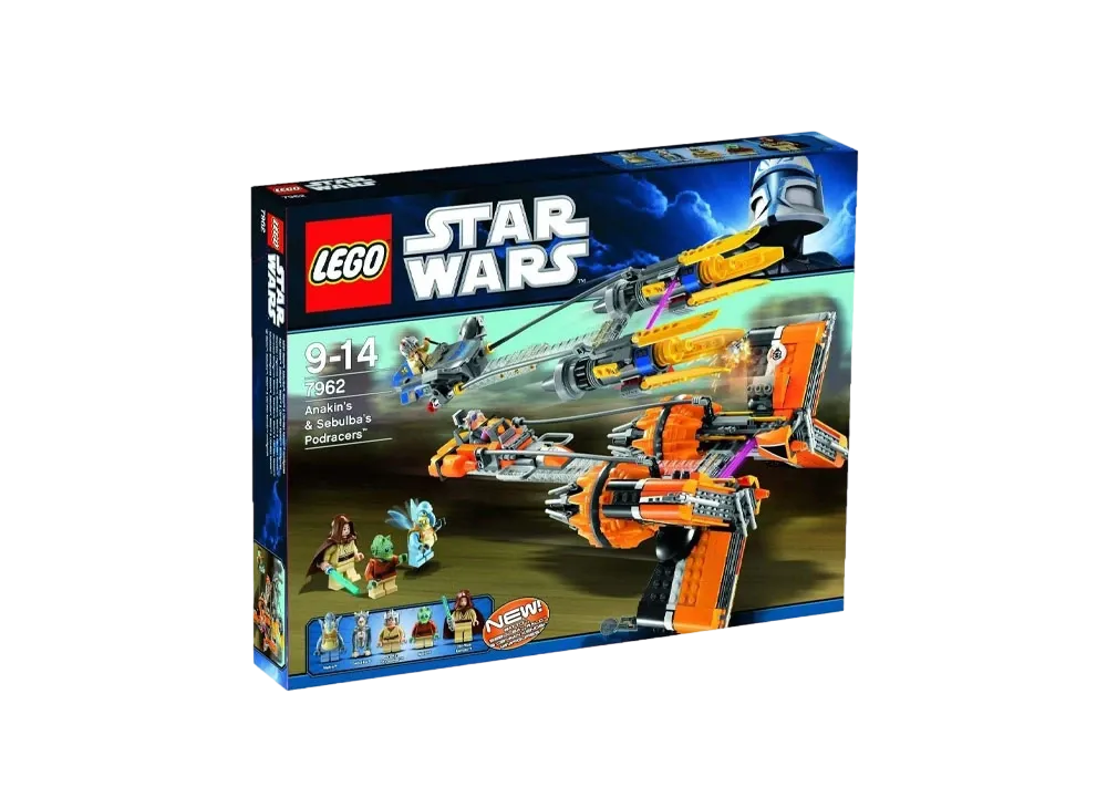 LEGO STAR WARS "Anakin's & Sebulba's Podracers" [7962]