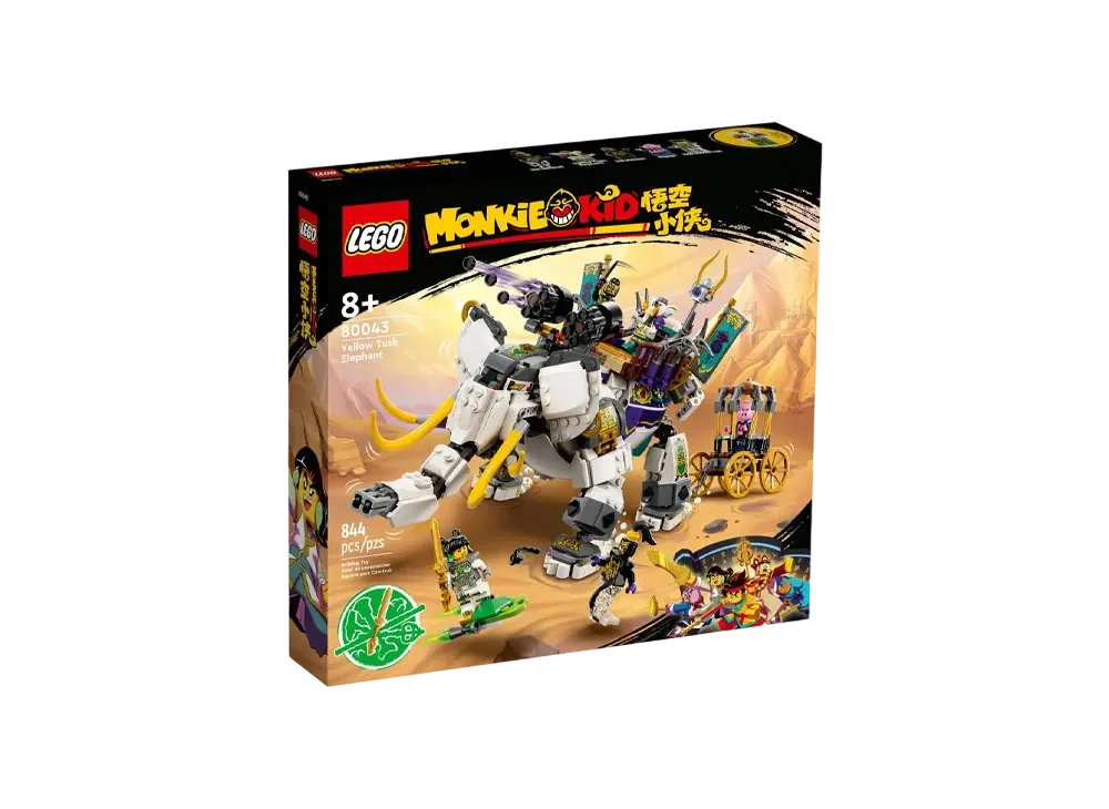LEGO MONKEY KID "Yellow Tusk Elephant" [80043]