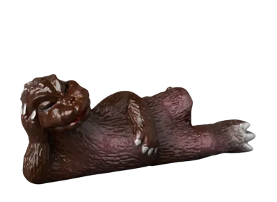 MEDICOM TOY / Sofvi Life "GODZILLA VINYL WARS" Hello Godzilla