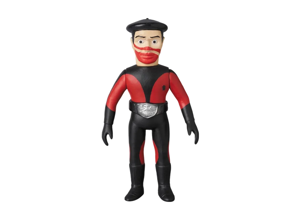 MEDICOM TOY "Toei Retro Sofvi Collection M" -Masked Rider- Shocker Combatant (Red/Beret) Middle Size