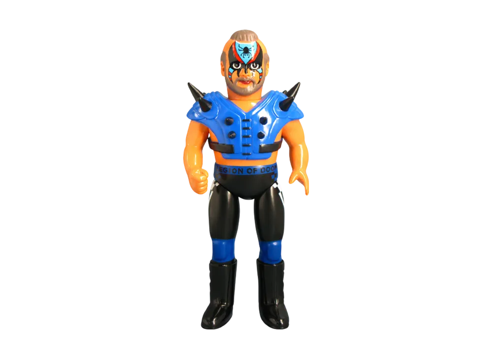 MEDICOM TOY "Sofvi Fighting Series" Soft Vinyl Legion Of Doom Blue Shoulder Armor Version Animal