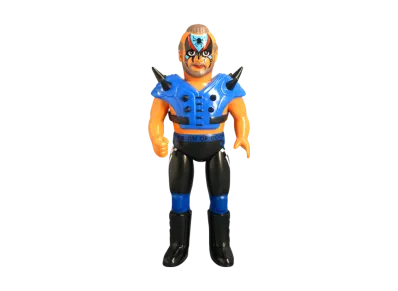 MEDICOM TOY "Sofvi Fighting Series" Soft Vinyl Legion Of Doom Blue Shoulder Armor Version Animal