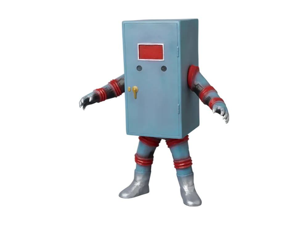 MEDICOM TOY "Toei Retro Sofvi Collection" -Robot Detective- Lockerman