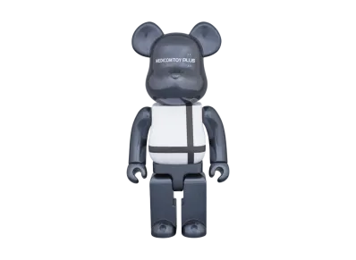 MEDICOM TOY "BEARBRICK" Medicom Toy Plus Black 400%