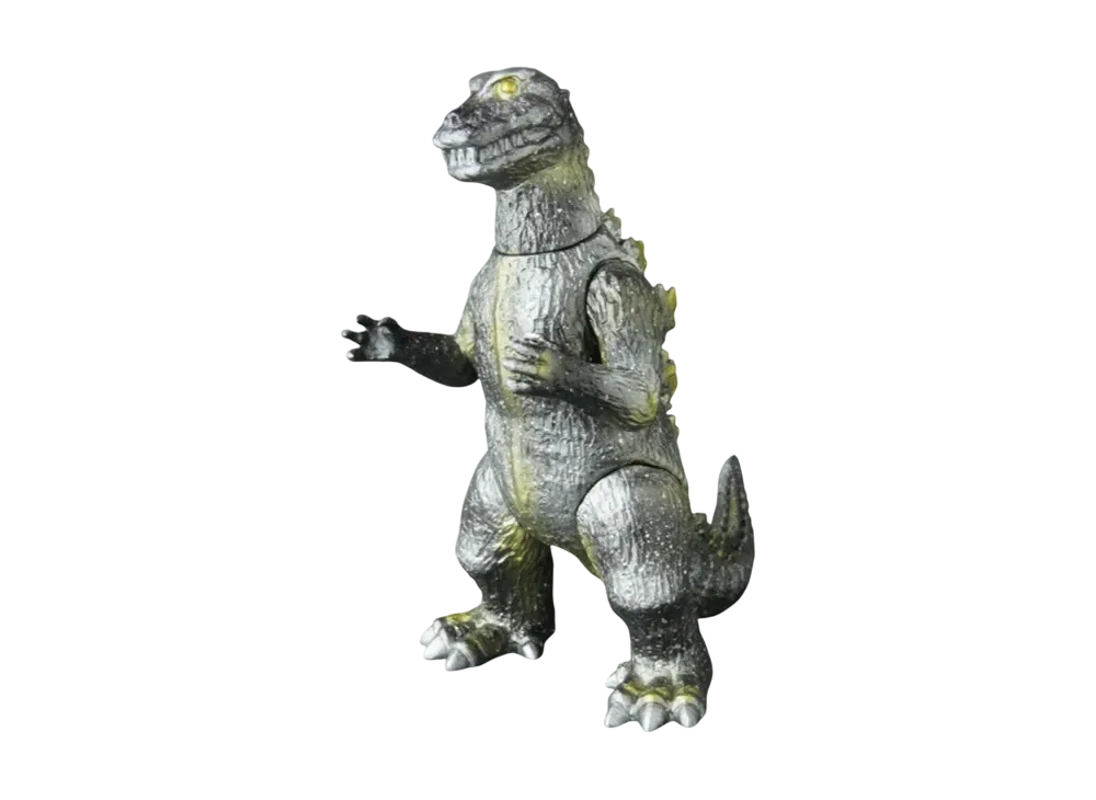 MEDICOM TOY / Bearmodel "GODZILLA VINYL WARS EX" The First Godzilla (Silver Color Version For The Silver Screen)