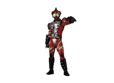 MEDICOM TOY "RAH GENESIS" No.767 -Kamen Rider Amazons- Kamen Rider Amazon Alpha