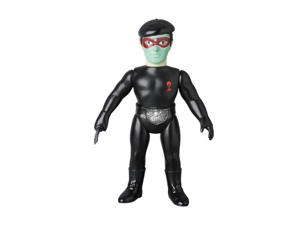 MEDICOM TOY "Toei Retro Sofvi Collection" -Masked Rider- Shocker Combatant (Black/Beret) (Wonder Festival Commemorative Model)