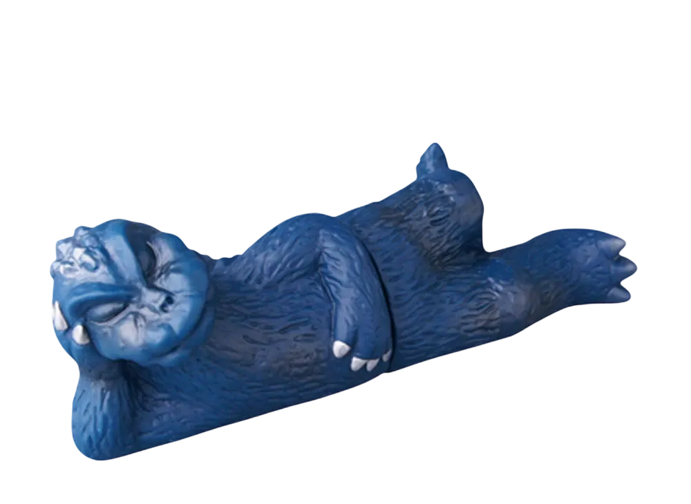 MEDICOM TOY / Sofvi Life "GODZILLA VINYL WARS EX" Ohirune Godzilla (Godzilla Blue)