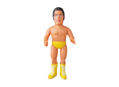 MEDICOM TOY "Sofvi Fighting Series" Andre The Giant (Late Yellow Version)