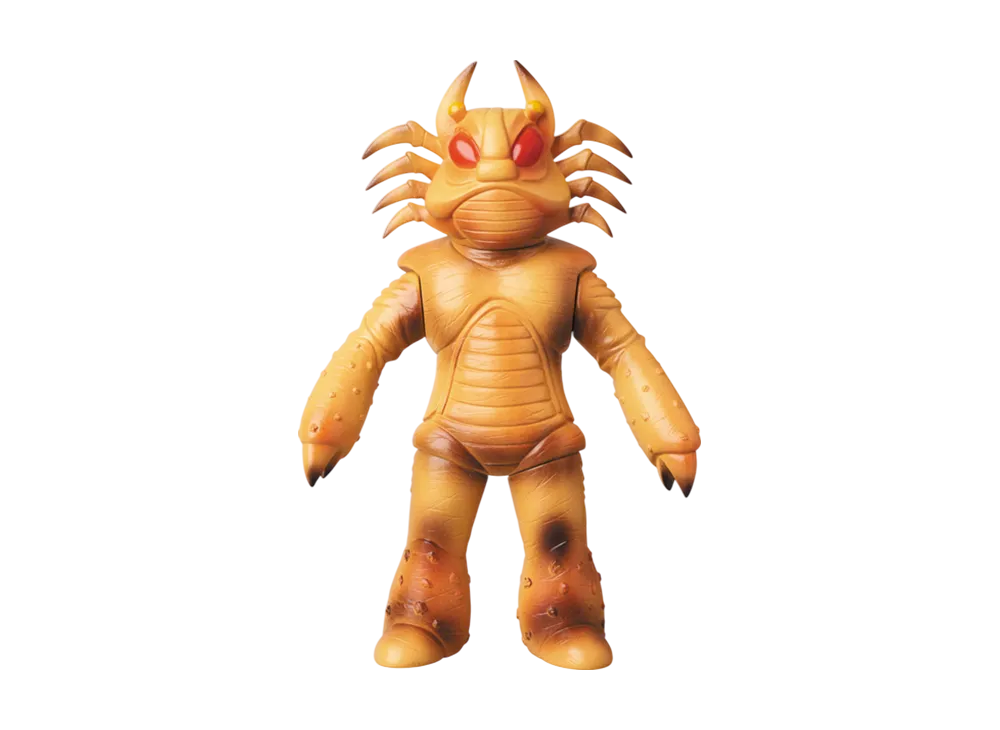 MEDICOM TOY "Toei Retro Sofvi Collection" -Android Kikaider- Yellow Crab Red